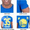 imageUltra Game NBA Players Name ampamp Number Short Sleeve TShirtTeam Color