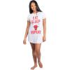 imageUltra Game NBA Womens Super Soft Sleepwear Pajama Loungewear Tee Shirt NightgownChicago Bulls
