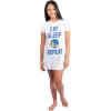 imageUltra Game NBA Womens Super Soft Sleepwear Pajama Loungewear Tee Shirt NightgownGolden State Warriors
