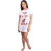 imageUltra Game NBA Womens Super Soft Sleepwear Pajama Loungewear Tee Shirt NightgownMiami Heat
