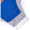 imageUltra Game NBA unisexbaby 3pack Shortsleeve OnesiesAssorted
