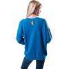 imageUltra Game NBA womens Nba Official Extra Soft Fleece Distressed Oversized Pullover SweatshirtTeam Color 20