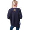 imageUltra Game NBA womens Nba Official Extra Soft Fleece Distressed Oversized Pullover SweatshirtTeam Color