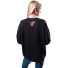 imageUltra Game NBA womens Nba Official Extra Soft Fleece Distressed Oversized Pullover SweatshirtTeam Color