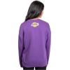 imageUltra Game NBA womens Nba Official Extra Soft Fleece Distressed Oversized Pullover SweatshirtTeam Color