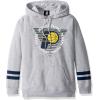 imageUltra Game NBA womens Nba Soft Fleece Pullover Hoodie Sweatshirt With Varsity StripeHeather Gray