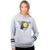 imageUltra Game NBA womens Nba Soft Fleece Pullover Hoodie Sweatshirt With Varsity StripeHeather Gray