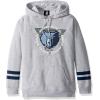 imageUltra Game NBA womens Nba Soft Fleece Pullover Hoodie Sweatshirt With Varsity StripeHeather Gray