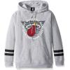 imageUltra Game NBA womens Nba Soft Fleece Pullover Hoodie Sweatshirt With Varsity StripeHeather Gray