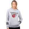 imageUltra Game NBA womens Nba Soft Fleece Pullover Hoodie Sweatshirt With Varsity StripeHeather Gray