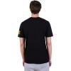 imageUltra Game NCAA Mens NCAA Official Crew Neck Short Sleeve Polo Shirt with Arched Plexi DesignBlack