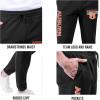 imageUltra Game NCAA Mens NCAA Official NCAA Official Super Soft Game Day Jogger SweatpantsBlack
