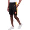 imageUltra Game NCAA Mens NCAA Official Poly Interlock Air Mesh ShortsBlack