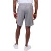 imageUltra Game NCAA Mens NCAA Official Poly Interlock ShortsHeather Gray