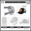 imageUltra Game NCAA Official All Around The World Trucker HatBlack
