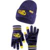 imageUltra Game NCAA Unisex Kids Ncaa Official Super Soft Winter Beanie Knit Hat With Extra Warm Touch Screen GlovesTeam Color