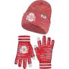 imageUltra Game NCAA Unisex Kids Ncaa Official Super Soft Winter Beanie Knit Hat With Extra Warm Touch Screen GlovesTeam Color