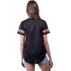 imageUltra Game NCAA Womens Relaxed Short Sleeve TShirtBlack