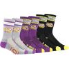 imageUltra Game NCAA boys Ncaa Official Athletic Cushioned Secure Fit Team Crew SocksAssorted