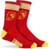 imageUltra Game NCAA boys Ncaa Official Athletic Cushioned Secure Fit Team Crew SocksAssorted