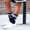 imageUltra Game NCAA boys Ncaa Official Athletic Cushioned Secure Fit Team Crew SocksAssorted