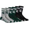 imageUltra Game NCAA boys Ncaa Official Athletic Cushioned Secure Fit Team Crew SocksAssorted