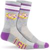 imageUltra Game NCAA boys Ncaa Official Athletic Cushioned Secure Fit Team Crew SocksAssorted
