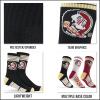 imageUltra Game NCAA mens Ncaa Official Athletic Cushioned Secure Fit Team Crew SocksAssorted