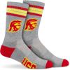 imageUltra Game NCAA mens Ncaa Official Athletic Cushioned Secure Fit Team Crew SocksAssorted
