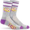 imageUltra Game NCAA mens Ncaa Official Athletic Cushioned Secure Fit Team Crew SocksAssorted