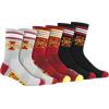 imageUltra Game NCAA mens Ncaa Official Athletic Cushioned Secure Fit Team Crew SocksAssorted