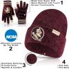 imageUltra Game NCAA unisexadult Ncaa Official Super Soft Winter Beanie Knit Hat With Extra Warm Touch Screen GlovesTeam Color