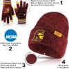 imageUltra Game NCAA unisexadult Ncaa Official Super Soft Winter Beanie Knit Hat With Extra Warm Touch Screen GlovesTeam Color