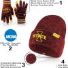 imageUltra Game NCAA unisexadult Ncaa Official Super Soft Winter Beanie Knit Hat With Extra Warm Touch Screen GlovesTeam Color