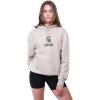 imageUltra Game NCAA womens Ncaa Official Soft Fleece Pullover Hoodie Sweatshirt With Varsity StripeSand