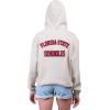 imageUltra Game NCAA womens Ncaa Official Soft Fleece Pullover Hoodie Sweatshirt With Varsity StripeSand