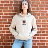 imageUltra Game NCAA womens Ncaa Official Soft Fleece Pullover Hoodie Sweatshirt With Varsity StripeSand