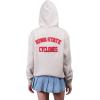 imageUltra Game NCAA womens Ncaa Official Soft Fleece Pullover Hoodie Sweatshirt With Varsity StripeSand