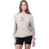 imageUltra Game NCAA womens Ncaa Official Soft Fleece Pullover Hoodie Sweatshirt With Varsity StripeSand