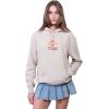imageUltra Game NCAA womens Ncaa Official Soft Fleece Pullover Hoodie Sweatshirt With Varsity StripeSand