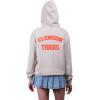 imageUltra Game NCAA womens Ncaa Official Soft Fleece Pullover Hoodie Sweatshirt With Varsity StripeSand