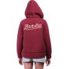 imageUltra Game Womens NCAA Official Full Zip Sherpa HoodieTeam Color