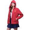 imageUltra Game Womens NCAA Official Full Zip Sherpa HoodieTeam Color