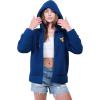 imageUltra Game Womens NCAA Official Full Zip Sherpa HoodieTeam Color