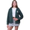 imageUltra Game Womens NCAA Official Full Zip Sherpa HoodieTeam Color