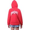 imageUltra Game Womens NCAA Official Full Zip Sherpa HoodieTeam Color
