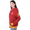 imageUltra Game Womens NCAA Official Full Zip Sherpa Jersey Hoodie with Team LogoTeam Color