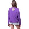 imageUltra Game Womens NCAA Official Oversized Fleece Distressed Crew Pullover SweatshirtTeam Color