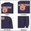 imageUltra Game Womens NCAA Official Oversized Fleece Distressed Crew Pullover SweatshirtTeam Color