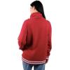 imageUltra Game Womens NCAA Official Wofunnel Neck Pullover SweatshirtCardinal Red